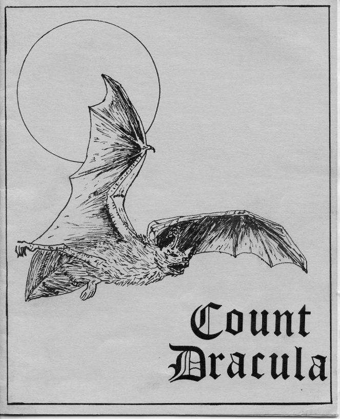 Count Dracula Program Page 01